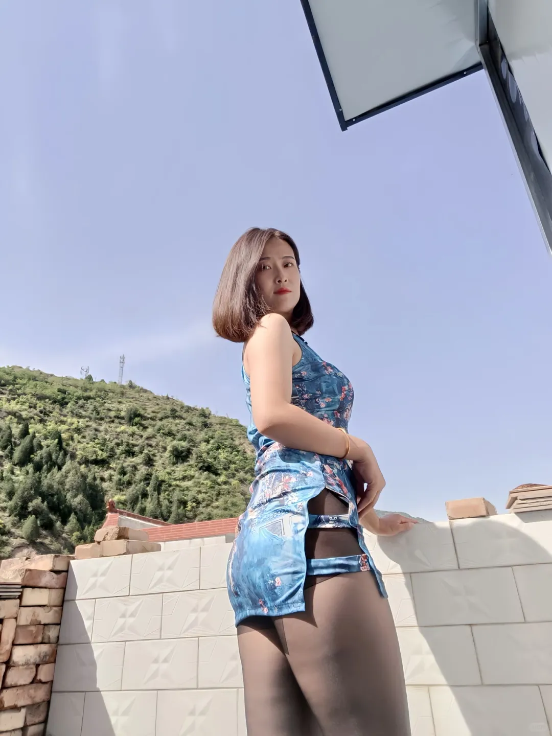我这个中式短旗袍也太好看啦～