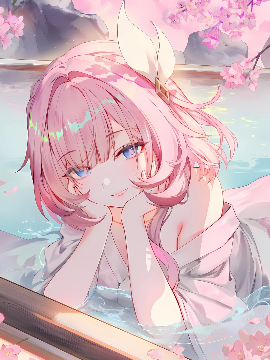 温泉里的昔涟🌸
