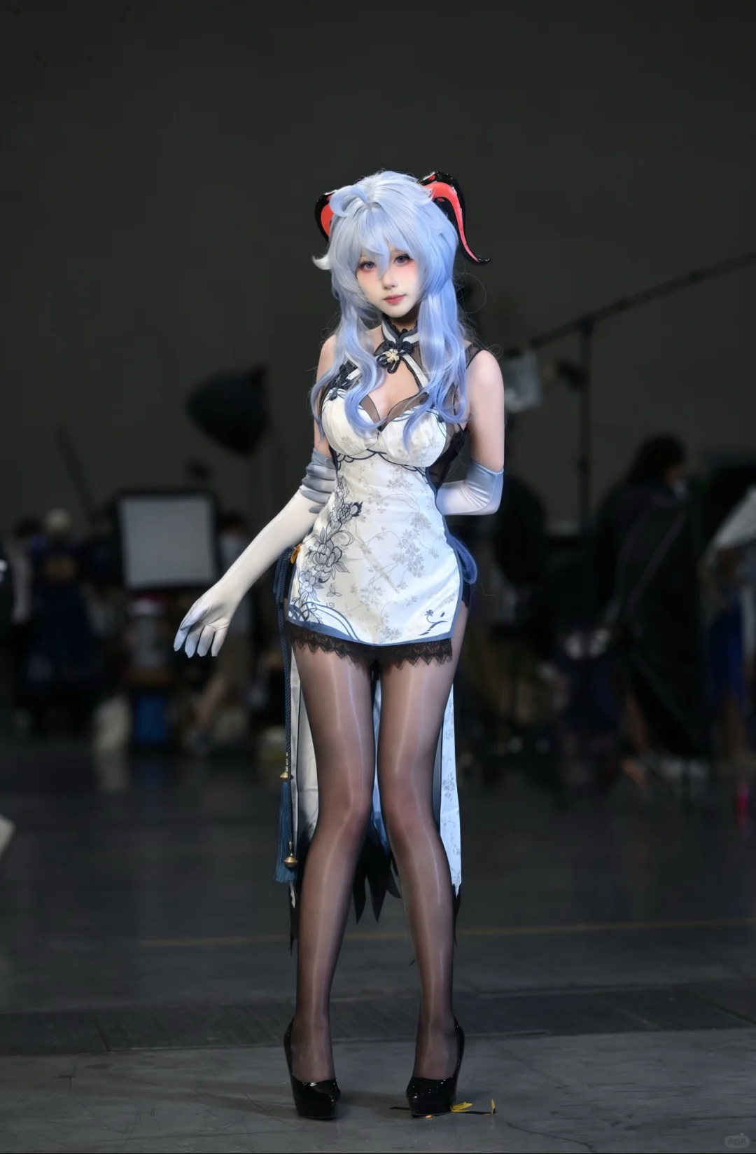 甘雨旗袍动作