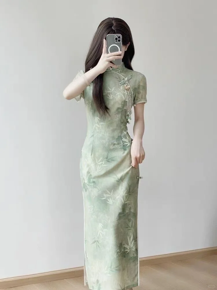 粉粉嫩嫩的旗袍真的爱了！