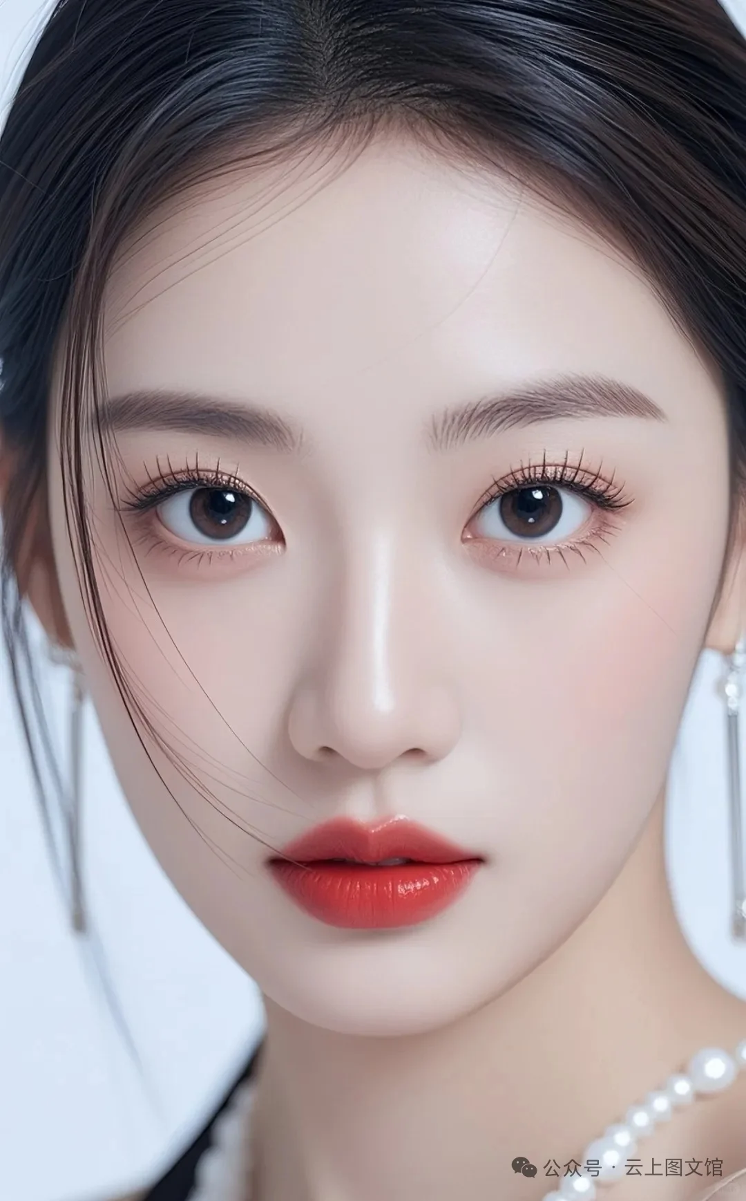 高清无水印壁纸|大眼睛美女写真