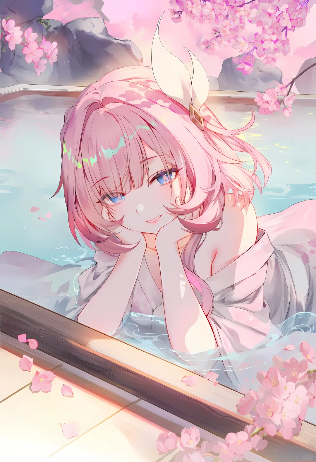 温泉里的昔涟🌸