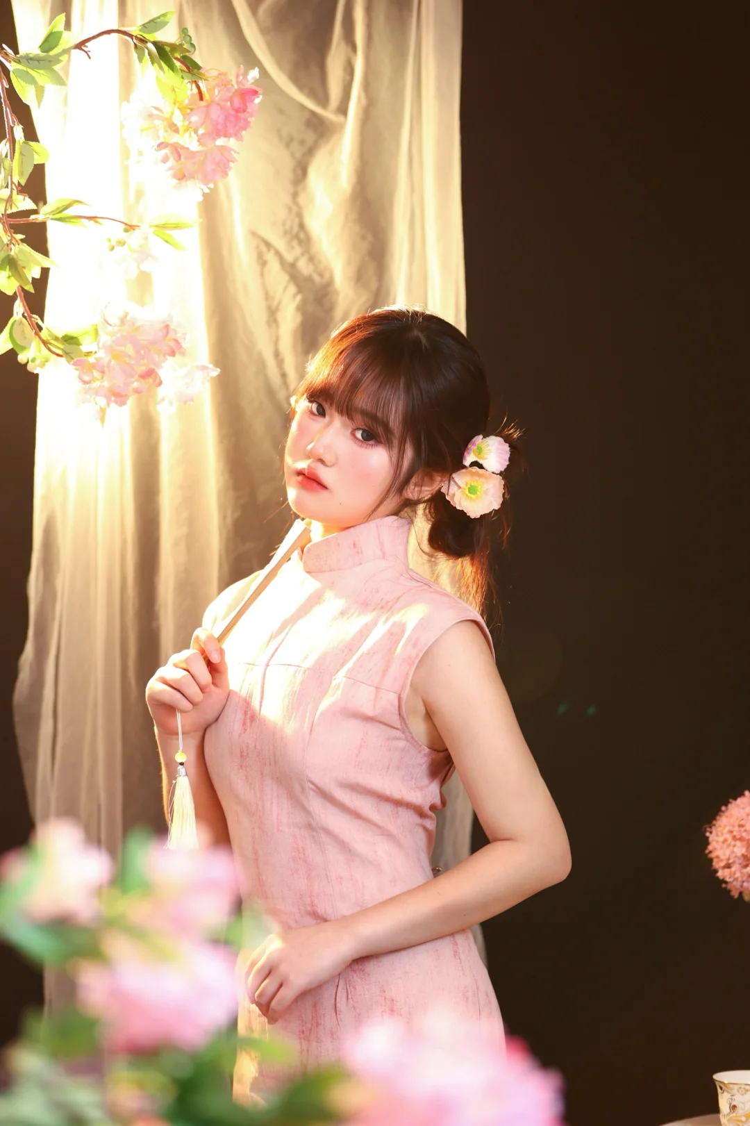 这一套真的太少女了！旗袍～
