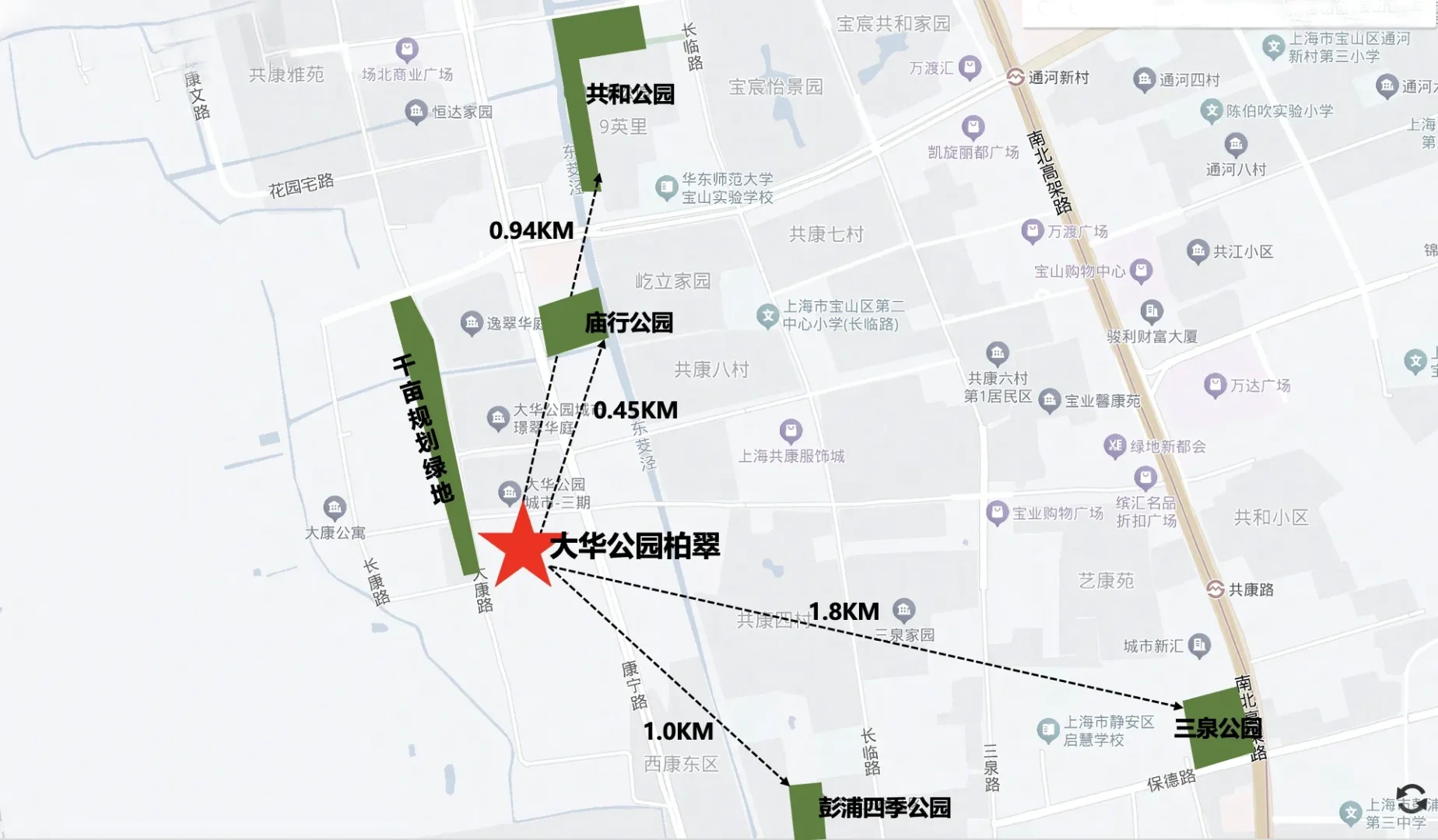 大华公园柏翠🈶独家团购返现+官方优惠