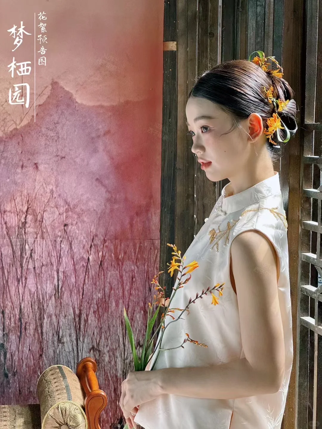 古风氛围感的旗袍，绝了！