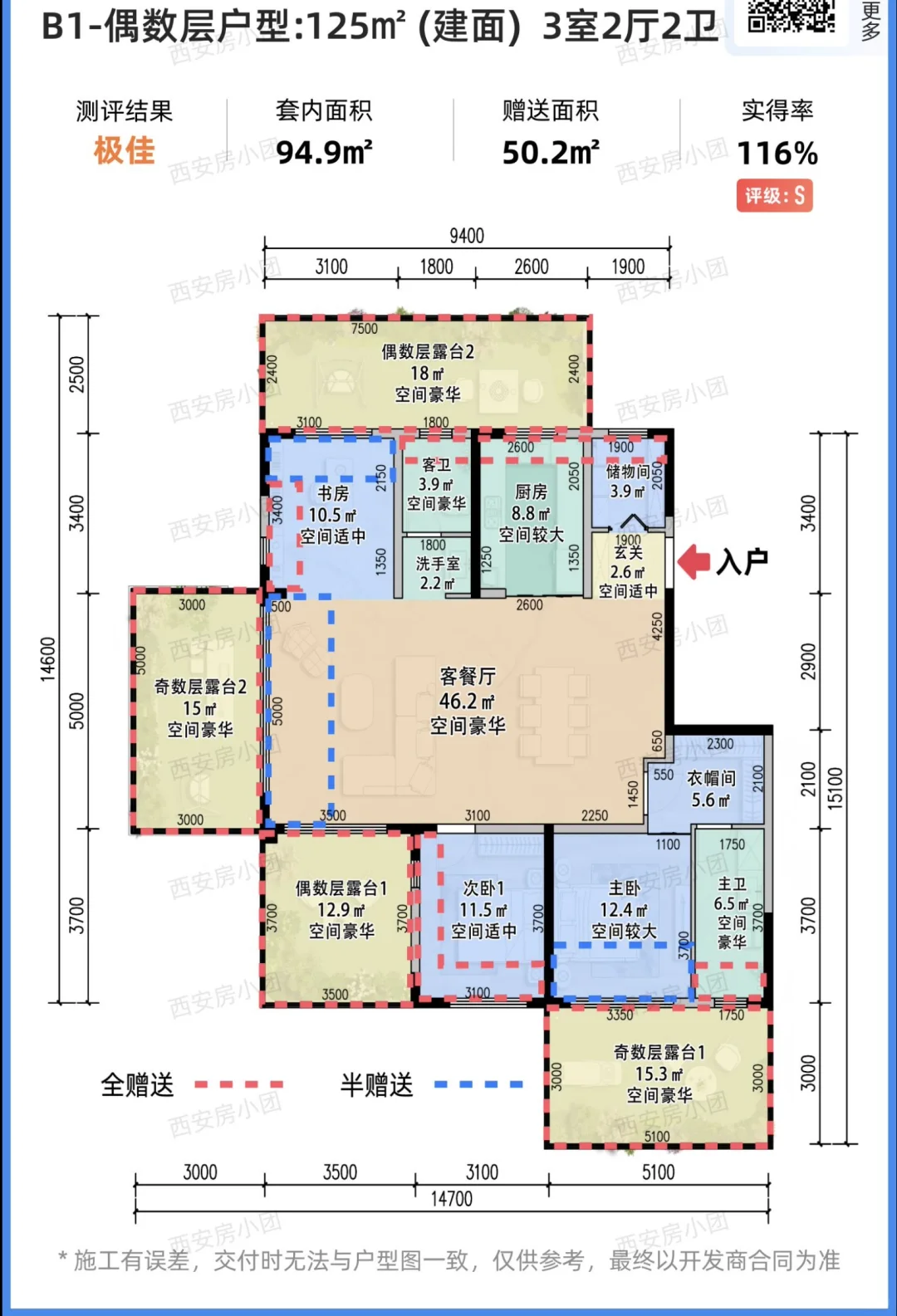 天呐！西安4代户型已经进化到如此地步🔥