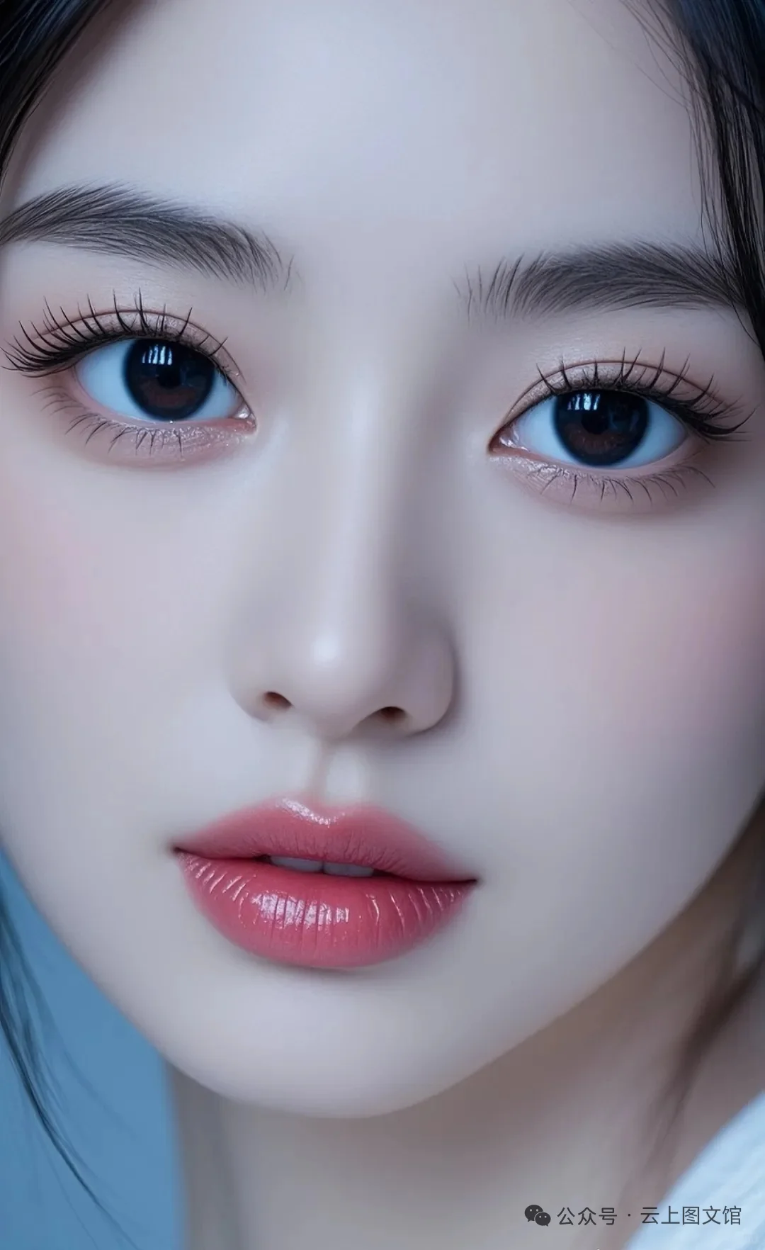 高清无水印壁纸|大眼睛美女写真