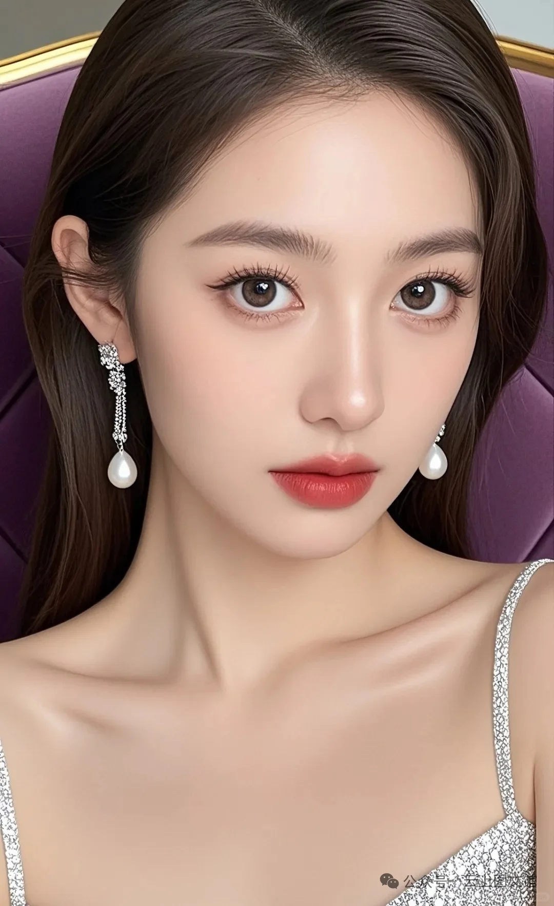 高清无水印壁纸|大眼睛美女写真