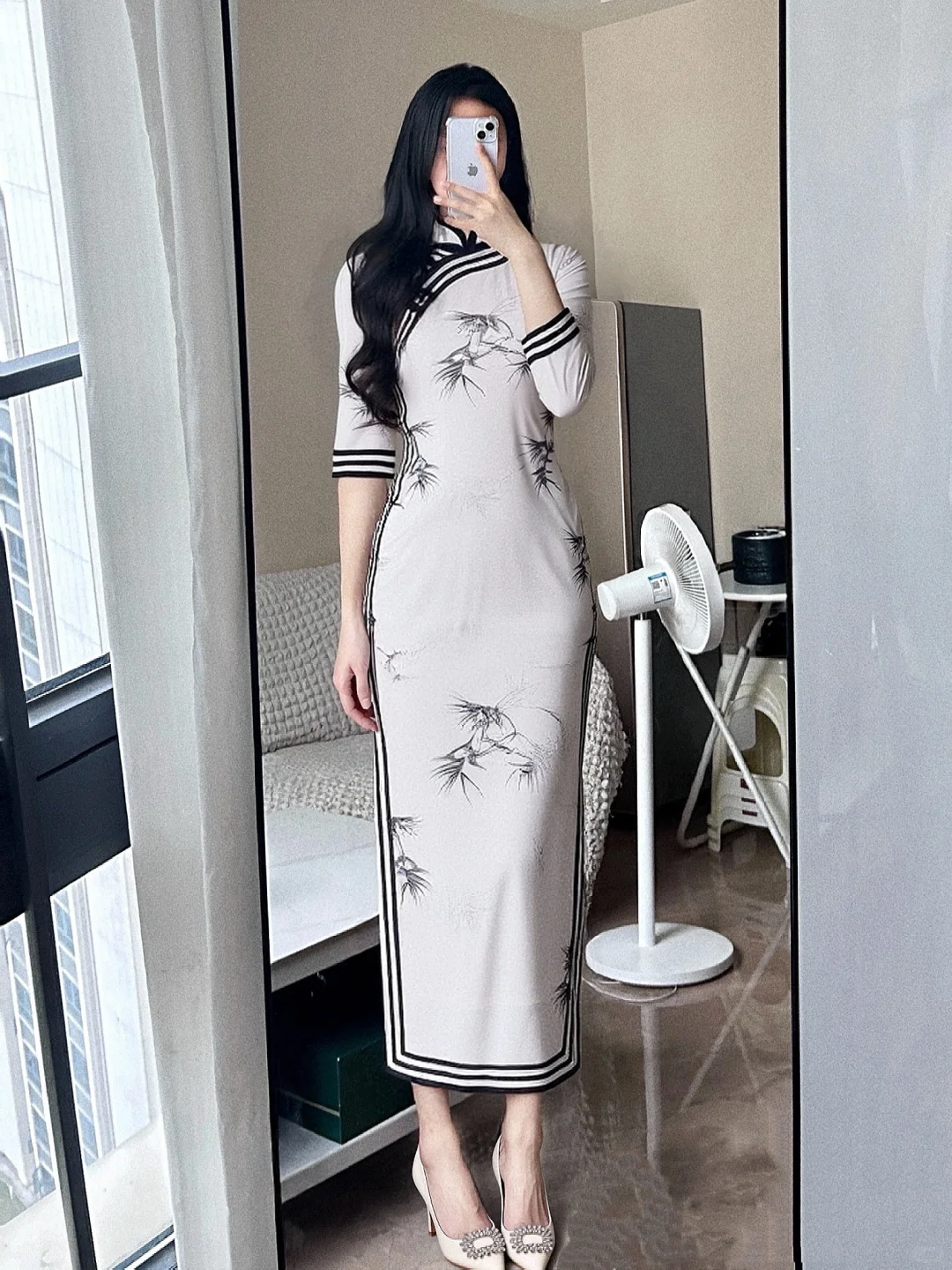 王楚然《这一秒过火》四件类似款旗袍 太美啦