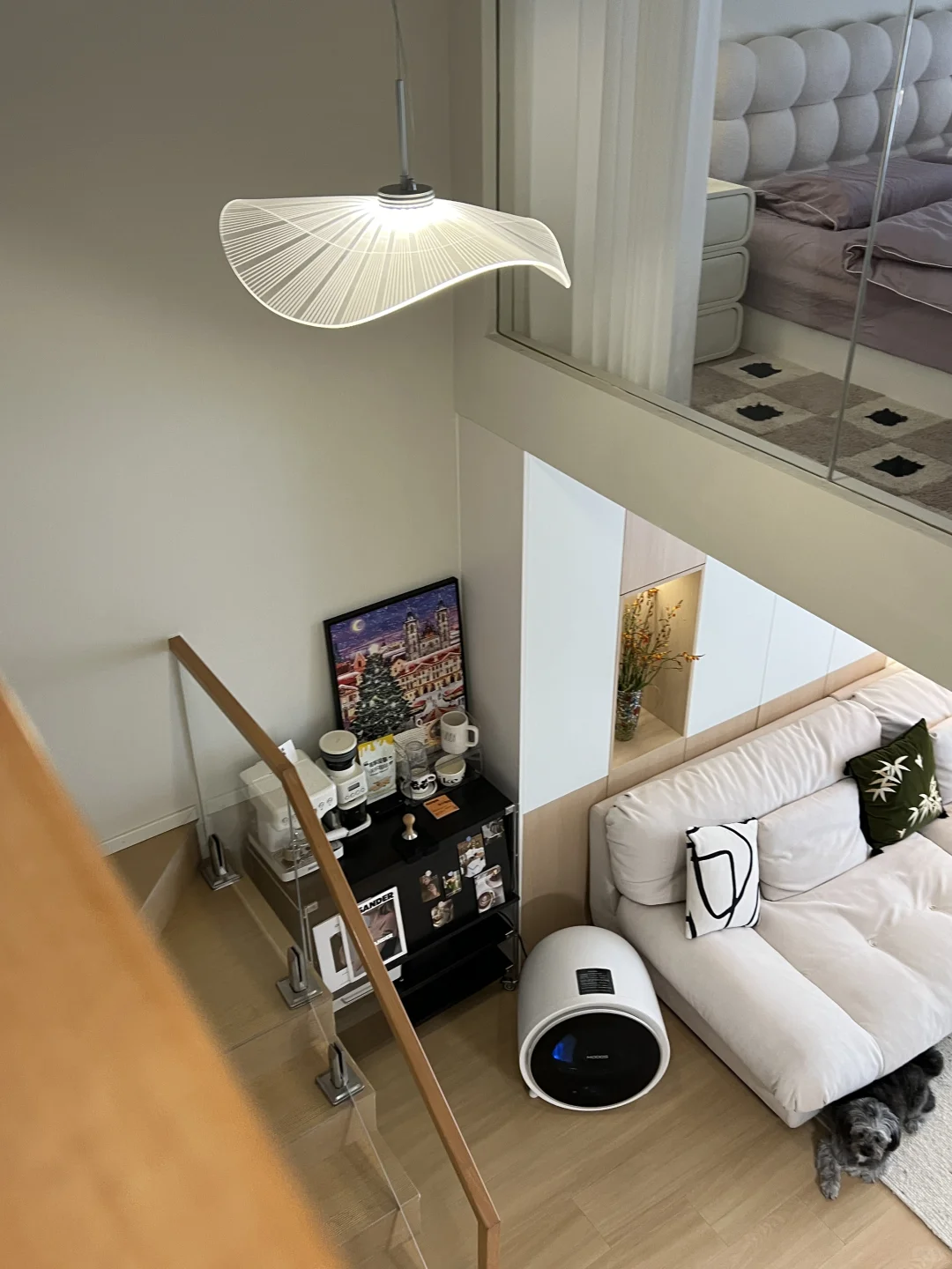 没买大房子在42平Loft 过平淡的生活 也挺好