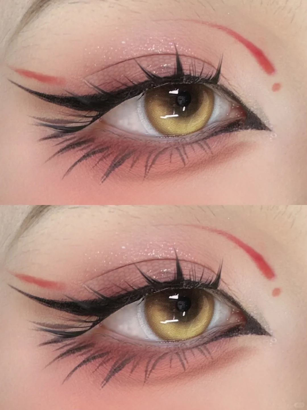 🧡金瞳赤狐🦊狐狸眼眼妆！好飒！！