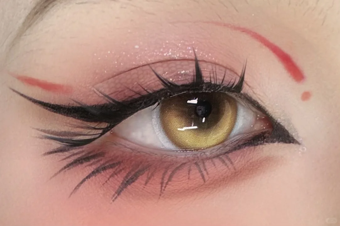 🧡金瞳赤狐🦊狐狸眼眼妆！好飒！！