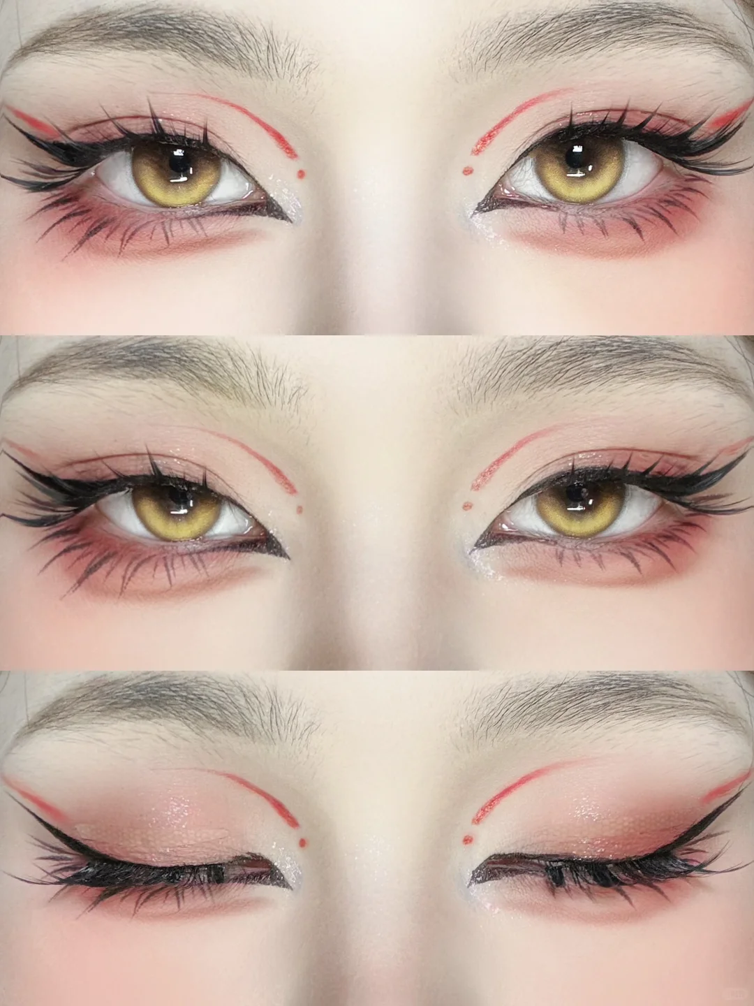 🧡金瞳赤狐🦊狐狸眼眼妆！好飒！！