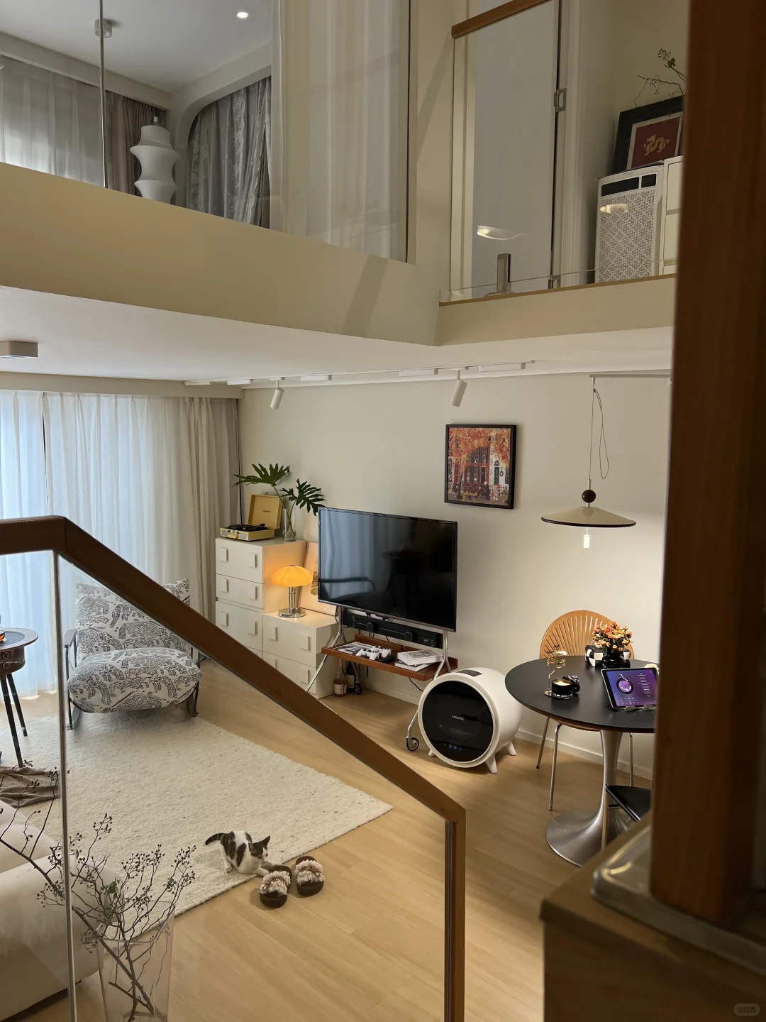 没买大房子在42平Loft 过平淡的生活 也挺好
