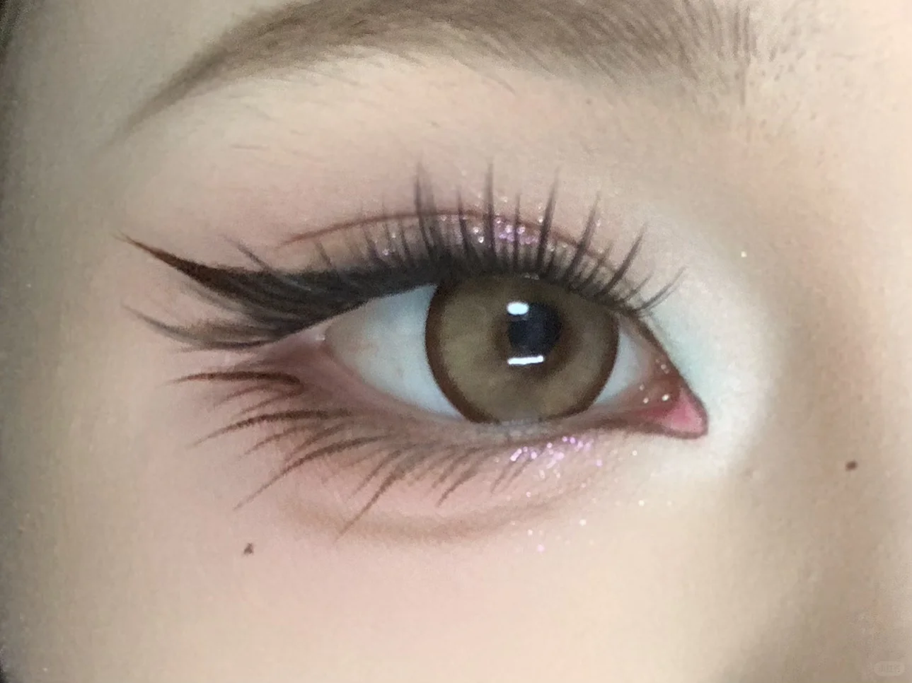🦊狐系bjd感大眼妆！好欲🥹【附教程】