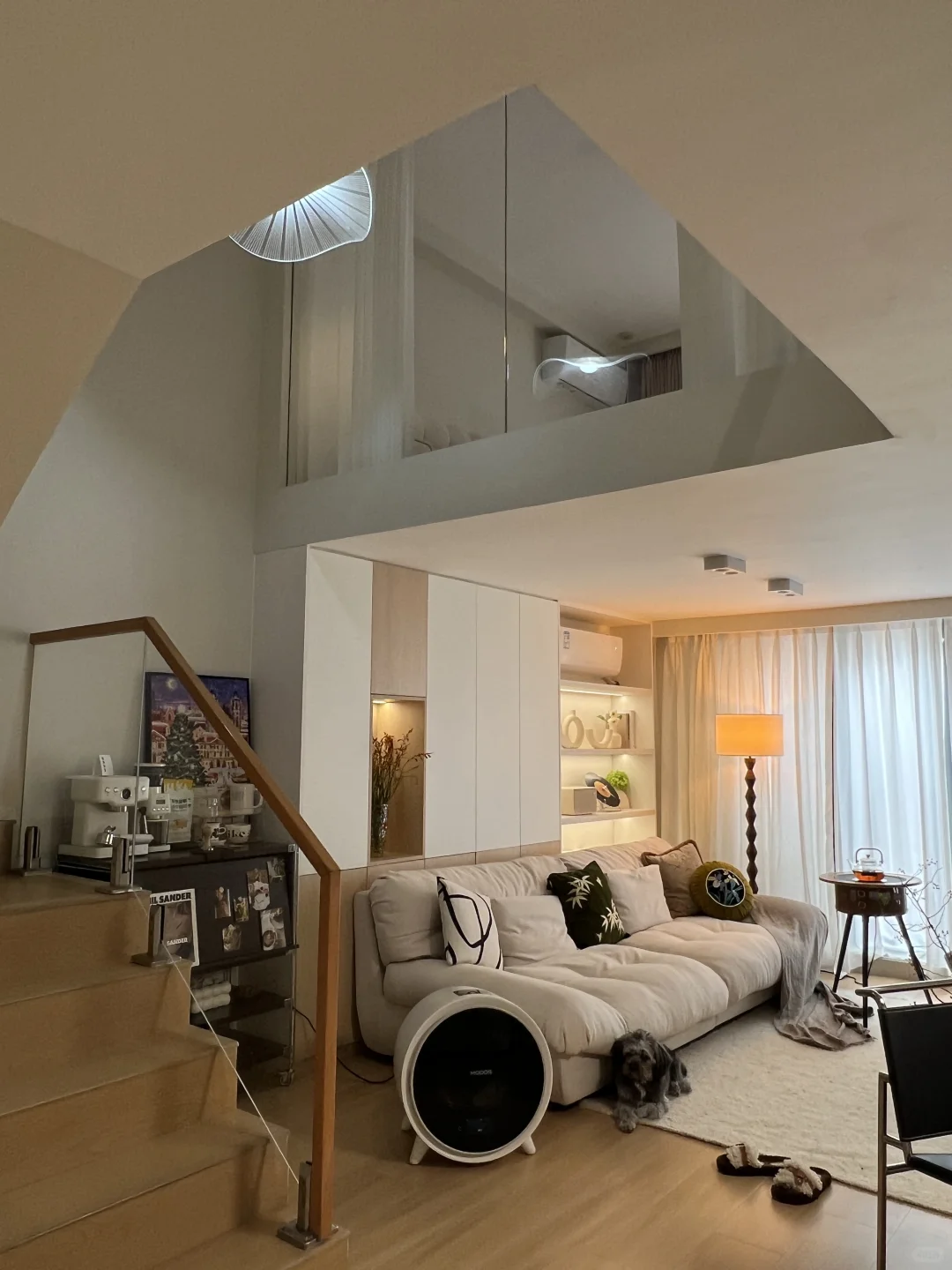 没买大房子在42平Loft 过平淡的生活 也挺好