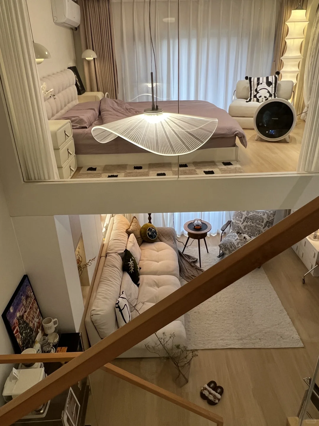 没买大房子在42平Loft 过平淡的生活 也挺好