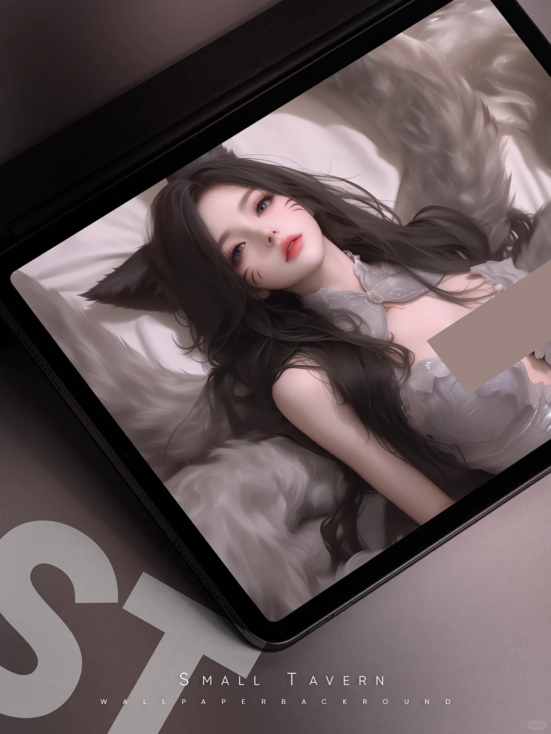 1005期壁纸｜唯美梦幻猫耳朵女孩