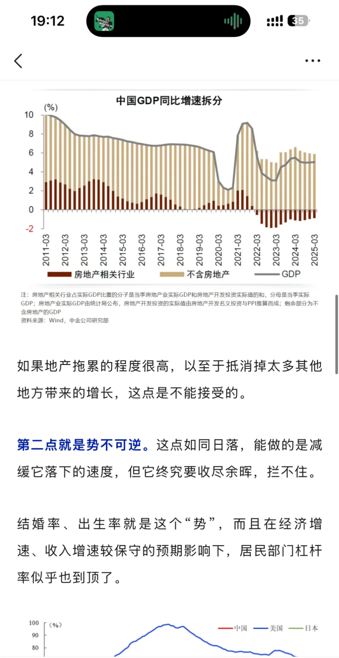 房地产不再是经济的重心