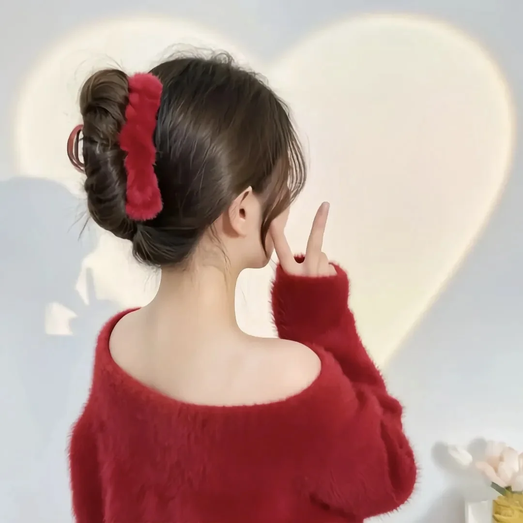 高级感氛围感背影女头