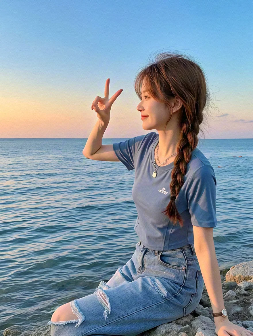海边真的好美
