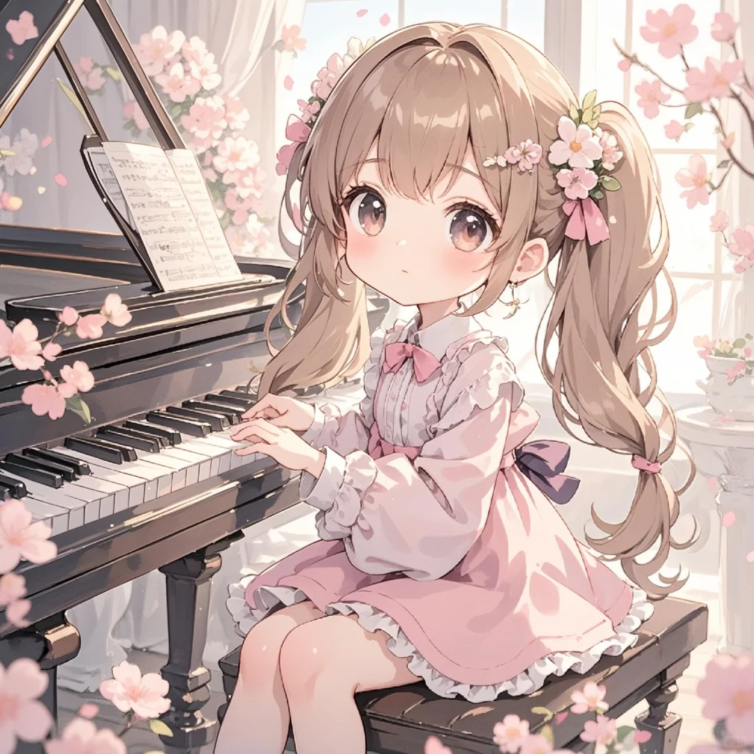 小仙女头像︳🌸可爱卡通女孩唯美仙气粉色