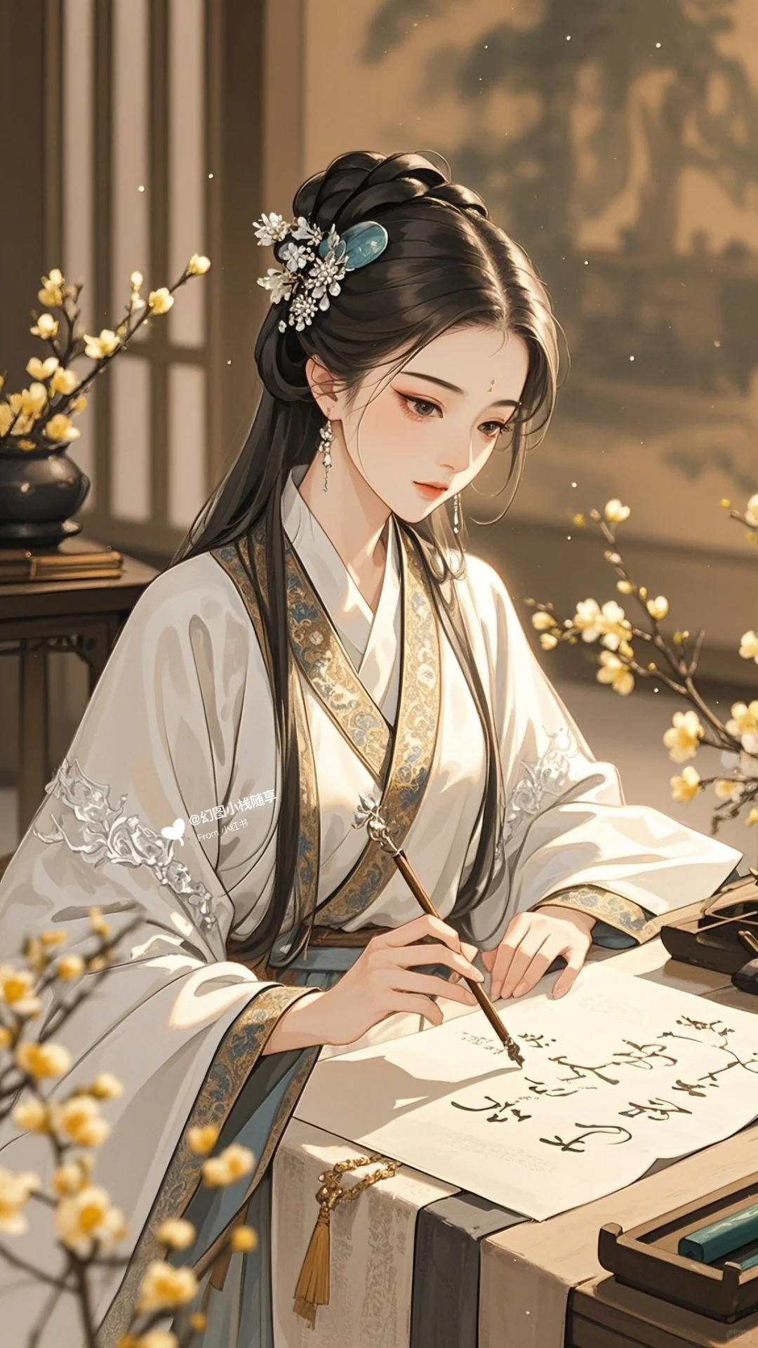 😍她怎么可以这么美！