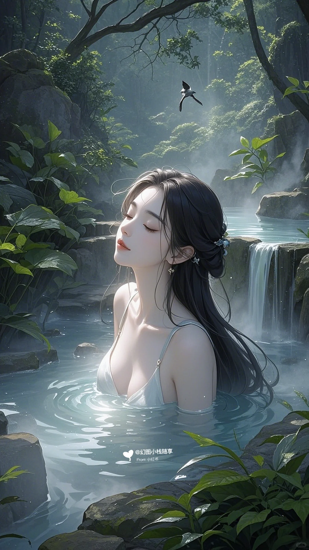 😍她怎么可以这么美！