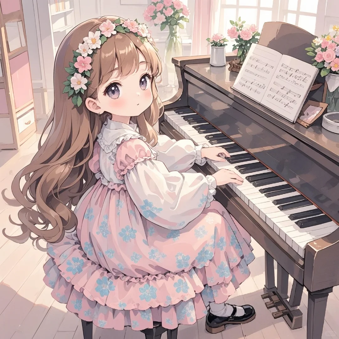 小仙女头像︳🌸可爱卡通女孩唯美仙气粉色
