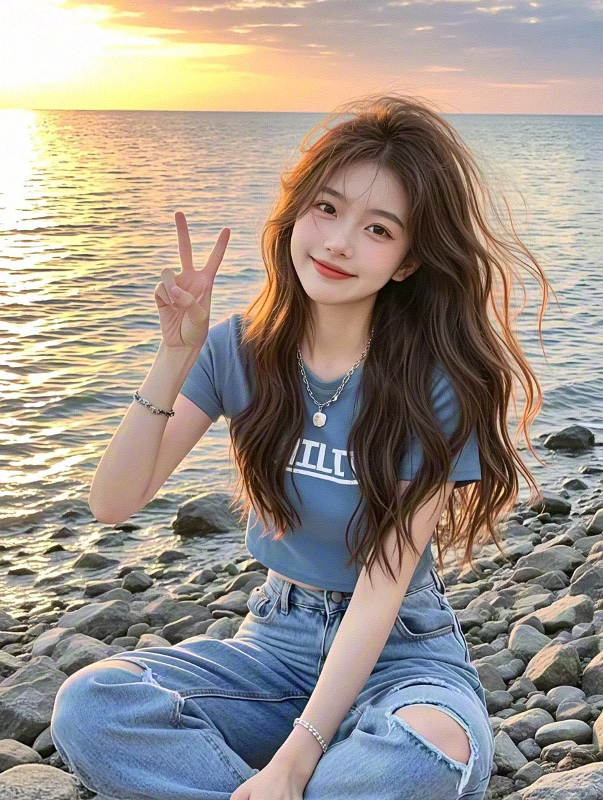 海边真的好美