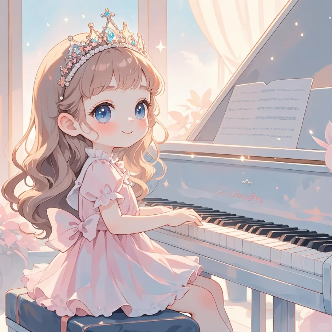 小仙女头像︳🌸可爱卡通女孩唯美仙气粉色
