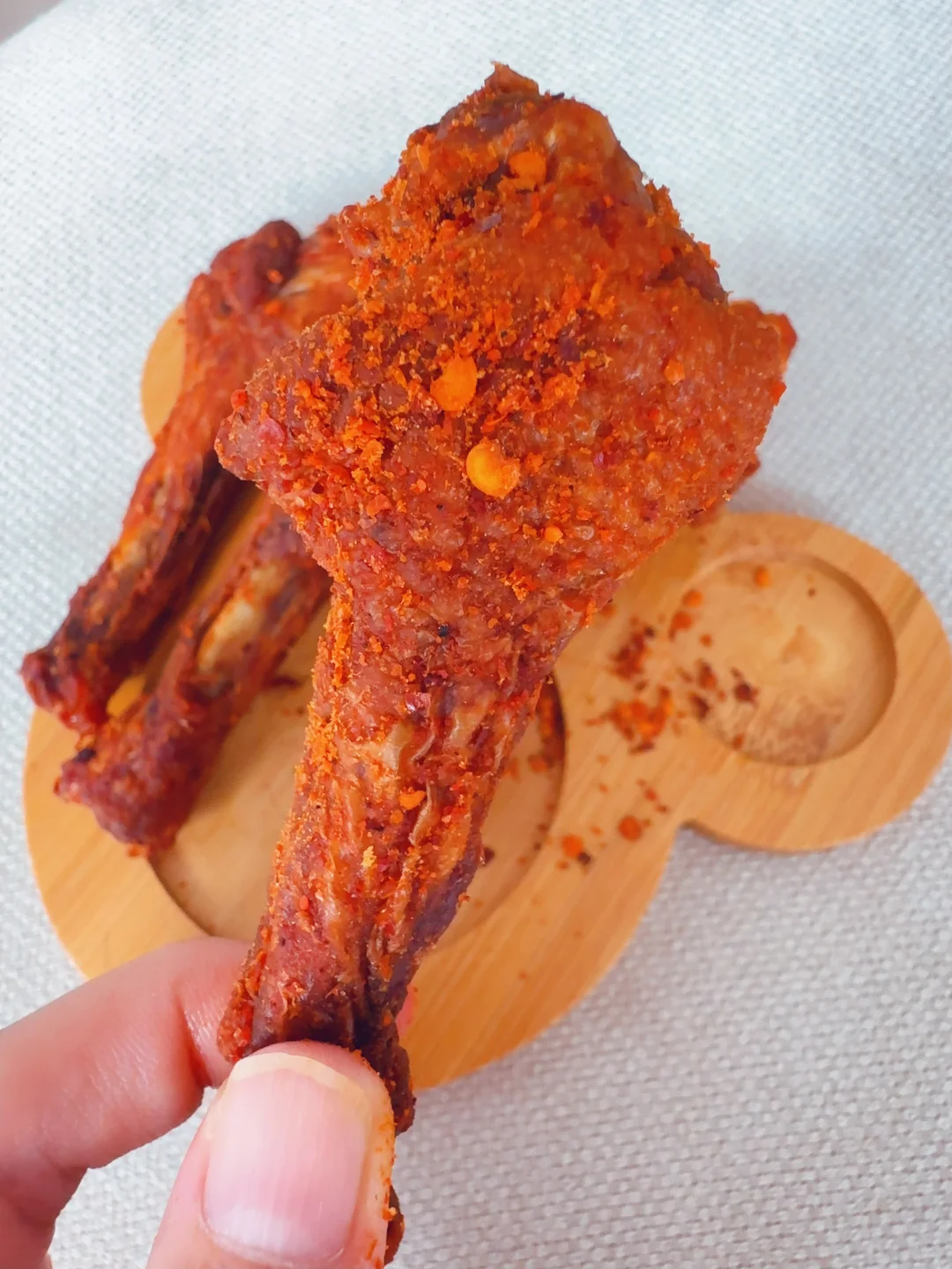 我很少用震撼……来形容一个风干鸭翅根🍗