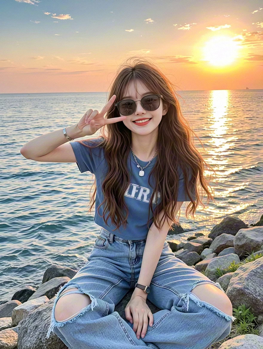海边真的好美