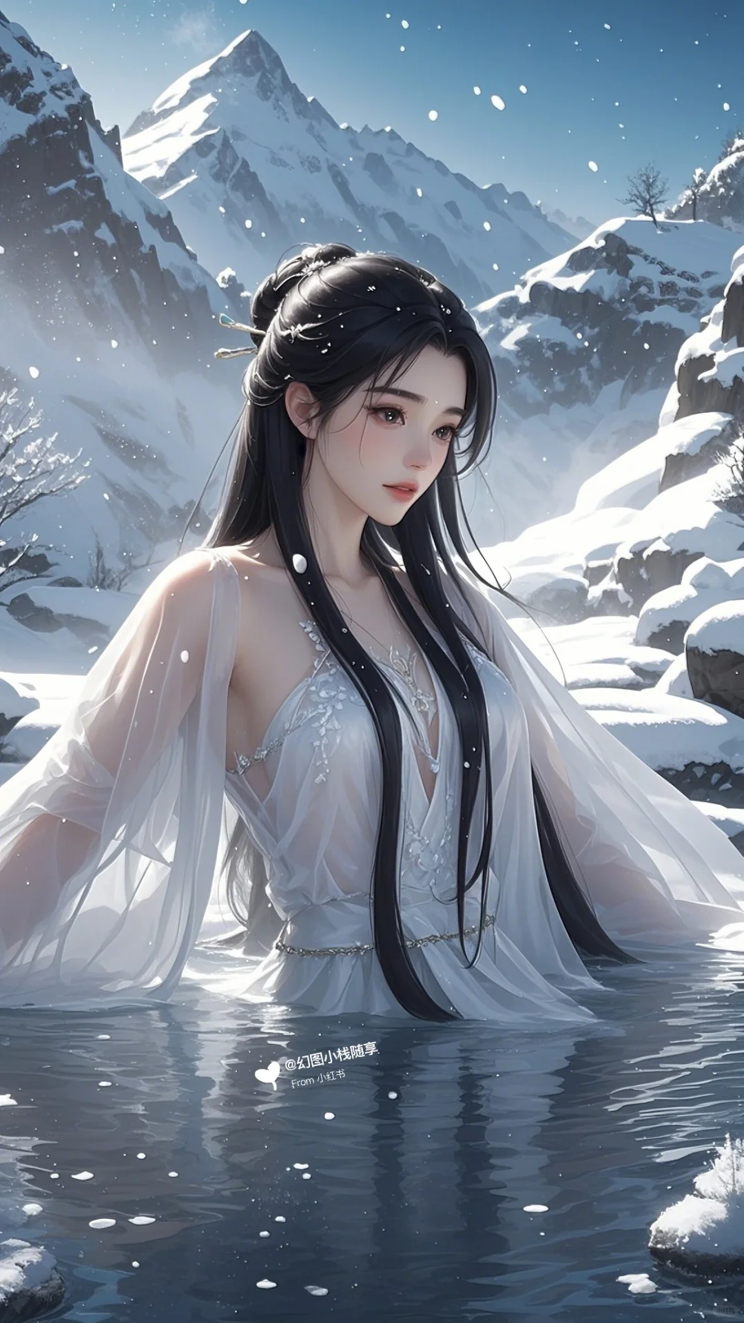 😍她怎么可以这么美！