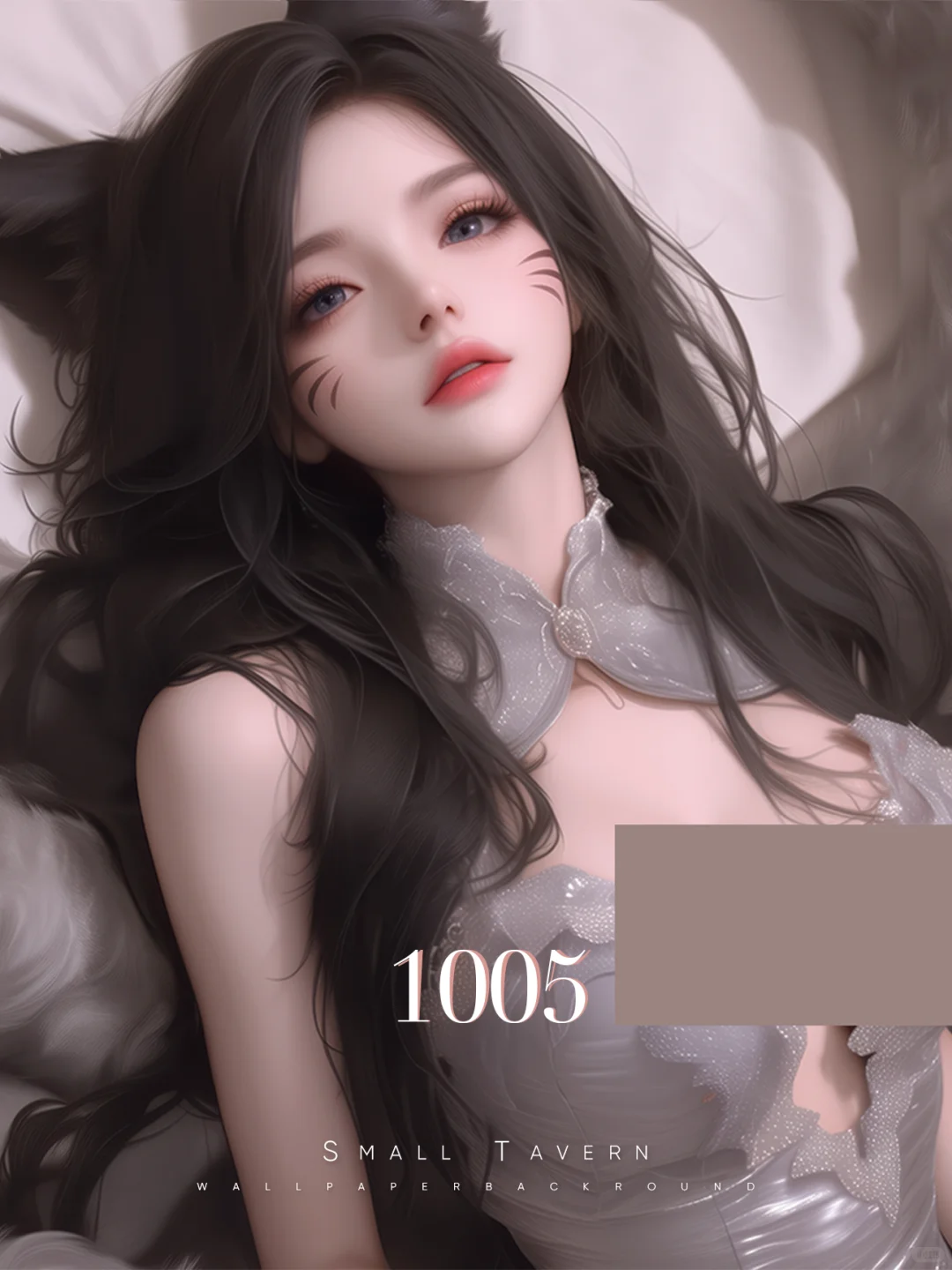 1005期壁纸｜唯美梦幻猫耳朵女孩