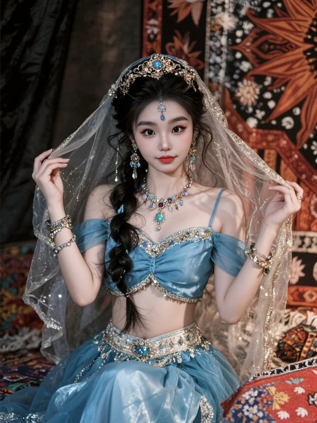 蝴蝶蓝调，谁的梦中情服～🦋