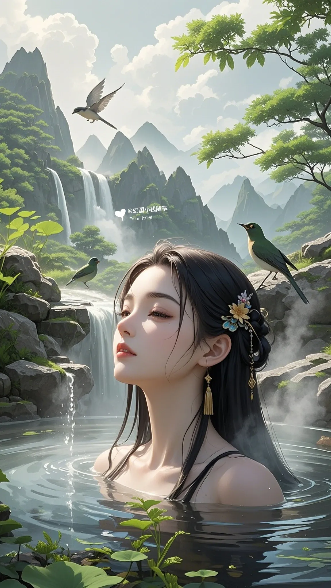😍她怎么可以这么美！