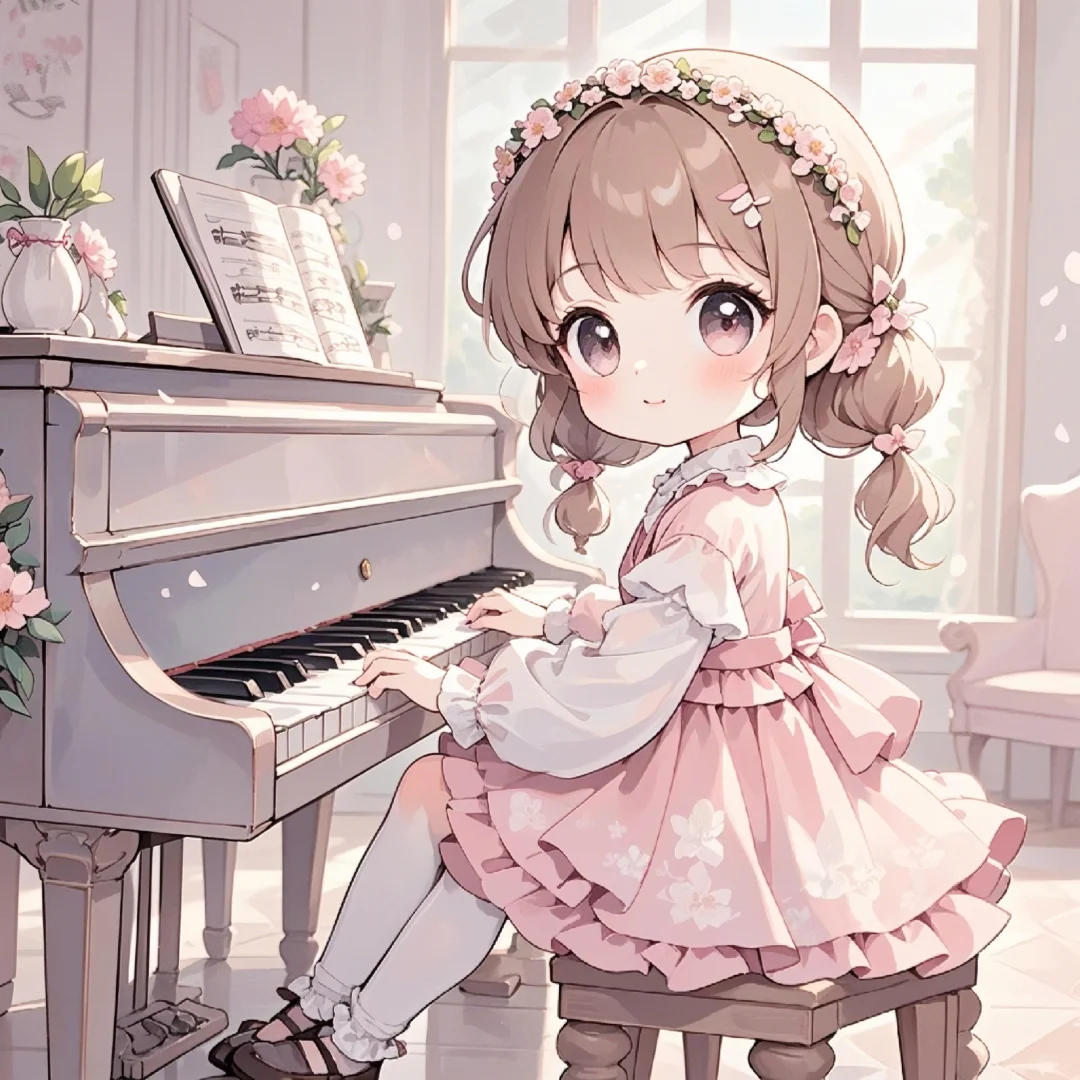 小仙女头像︳🌸可爱卡通女孩唯美仙气粉色