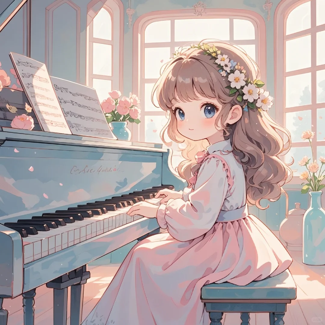 小仙女头像︳🌸可爱卡通女孩唯美仙气粉色