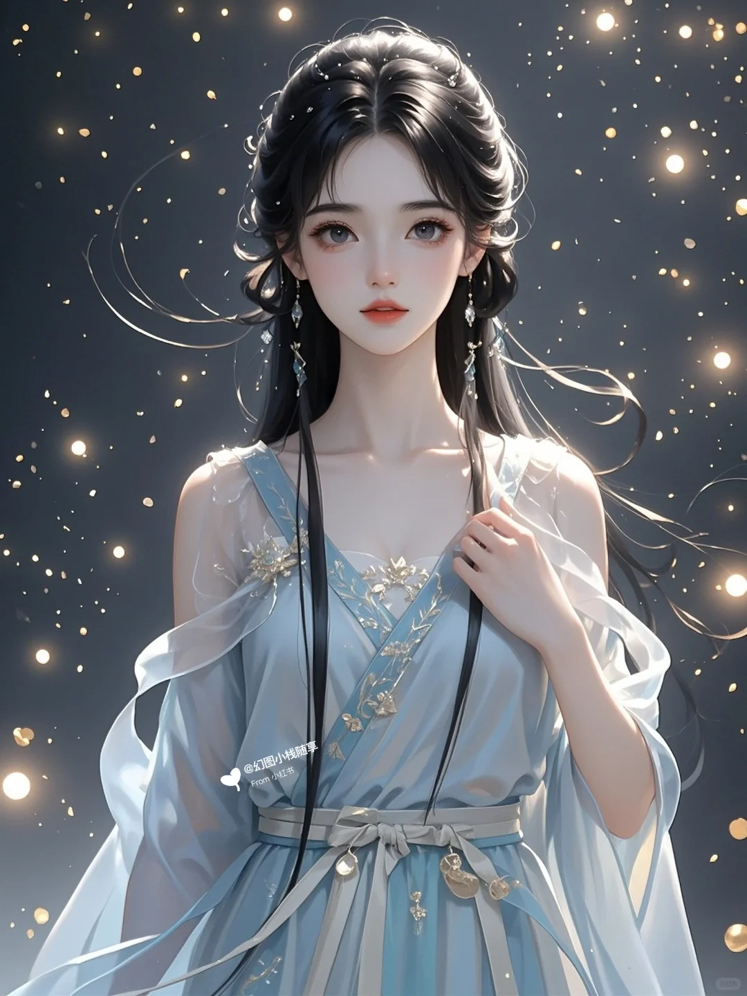 😍她怎么可以这么美！