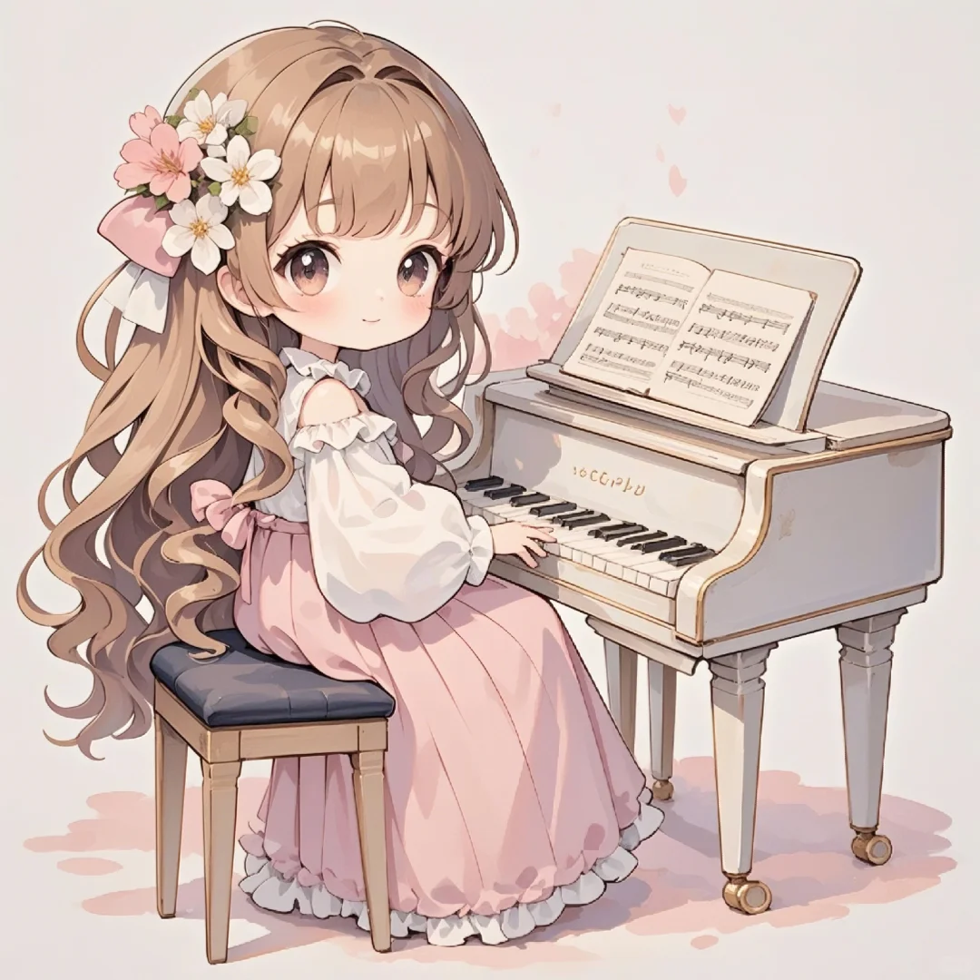 小仙女头像︳🌸可爱卡通女孩唯美仙气粉色