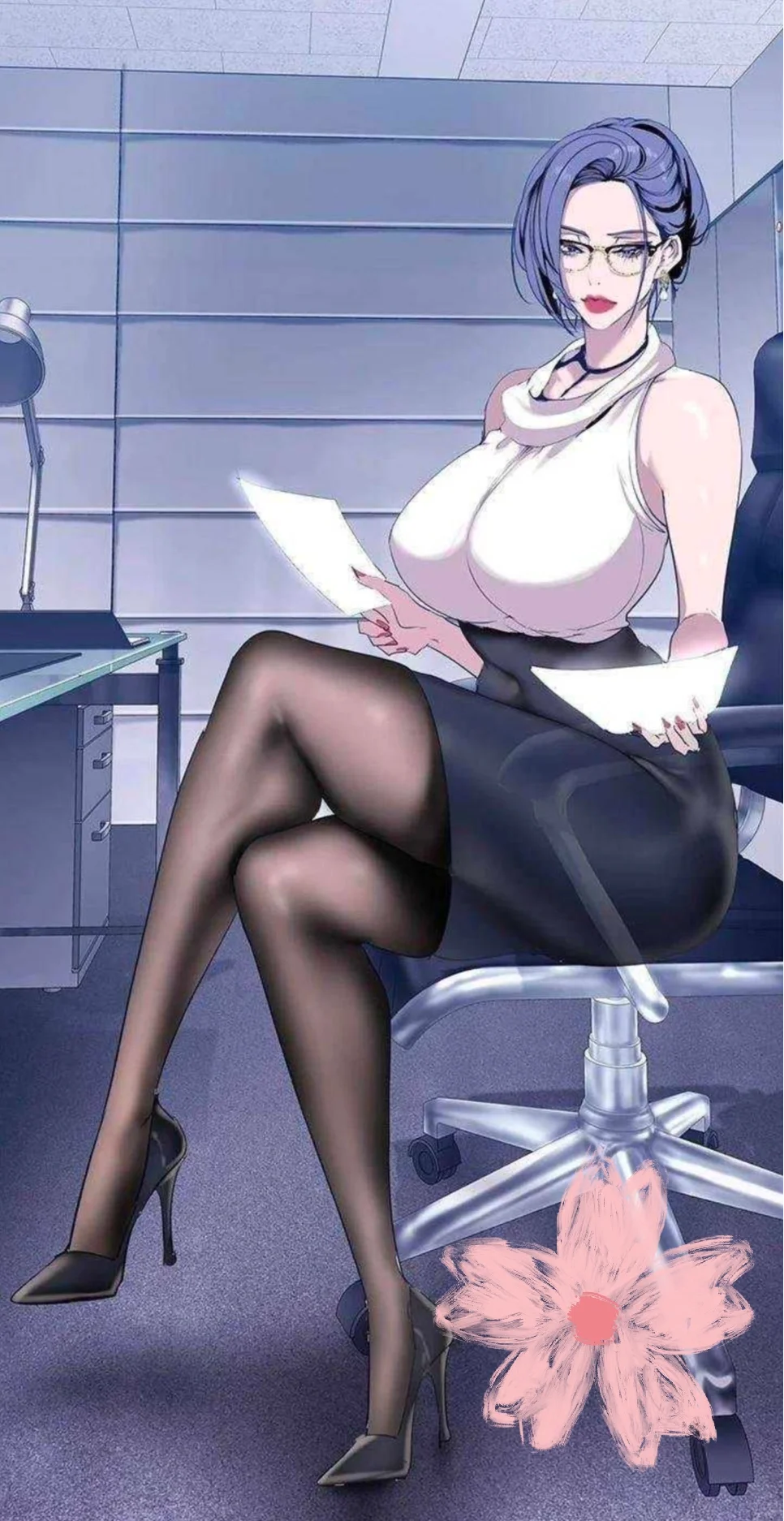 盘点那些魅惑众生的氛围感美女漫画✌️