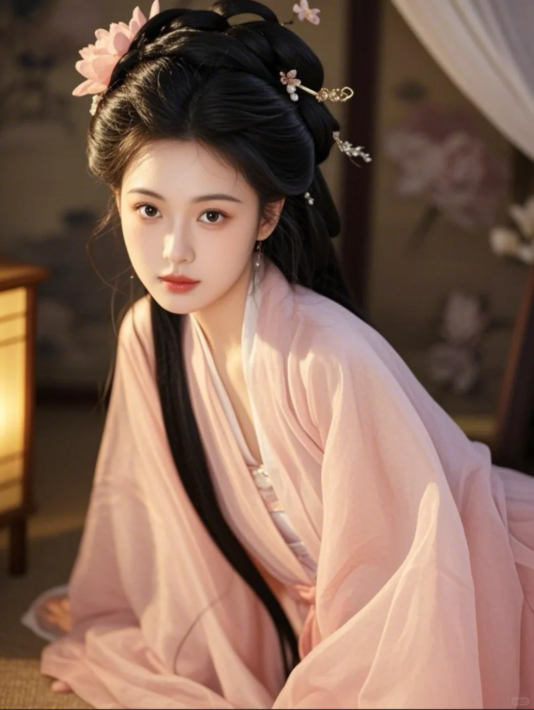 AI之下的古装美女，你心动了吗？