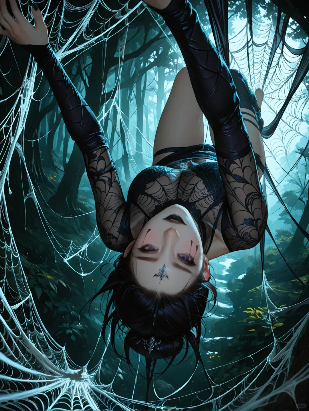🕷️蛛丝缠心，她只是轻声一笑丨黑神话