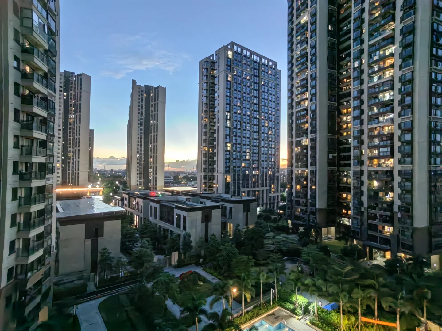 我住的小区真好啊！💚💚💚