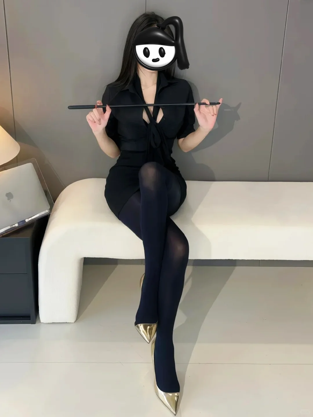 这么会穿的腿，一定是女团成员吧！