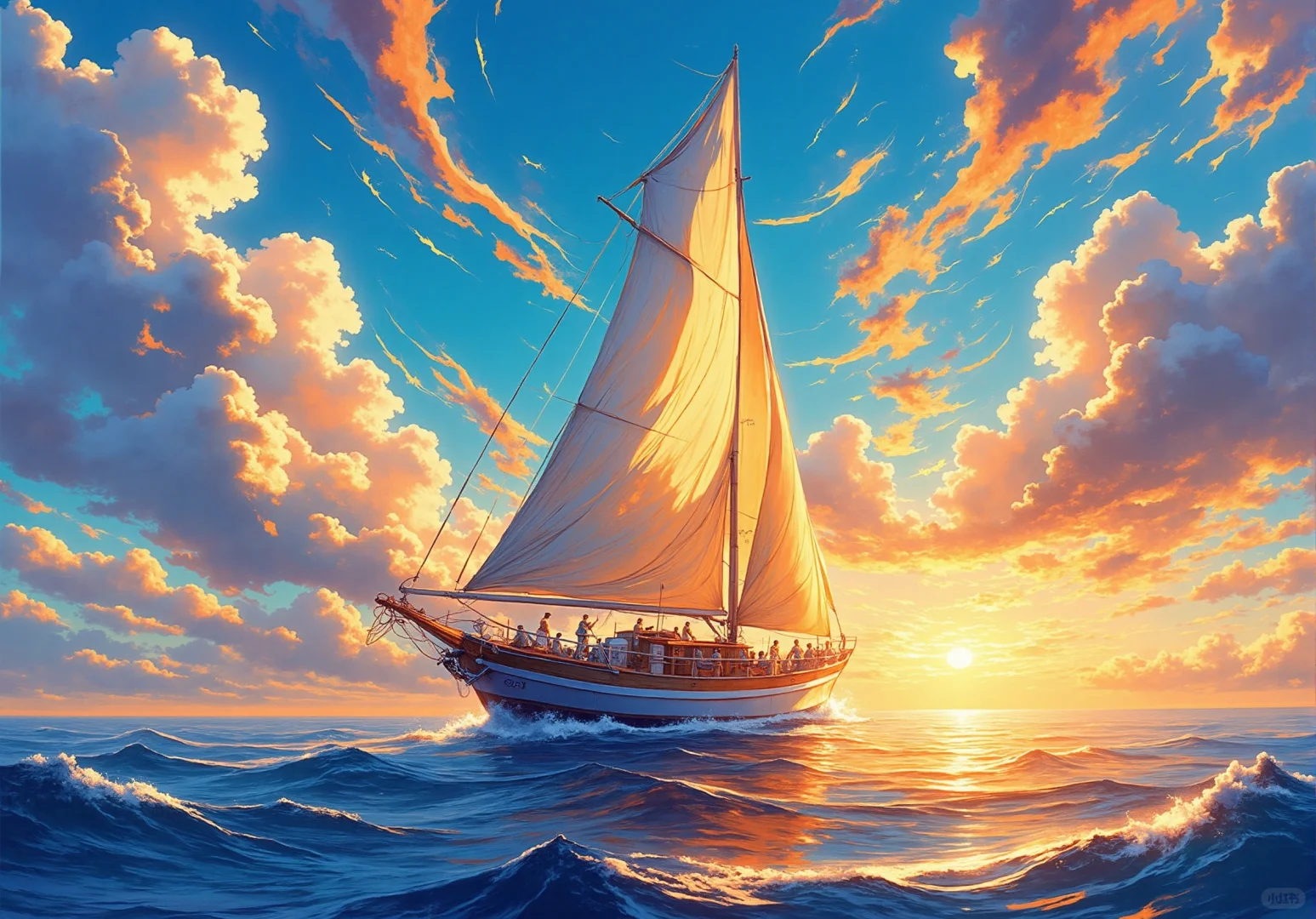 救命！海上风浪太大了，快来看看平板壁纸吧