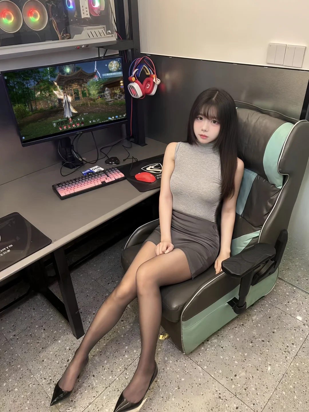 是谁的电竞美少女啊～🎮
