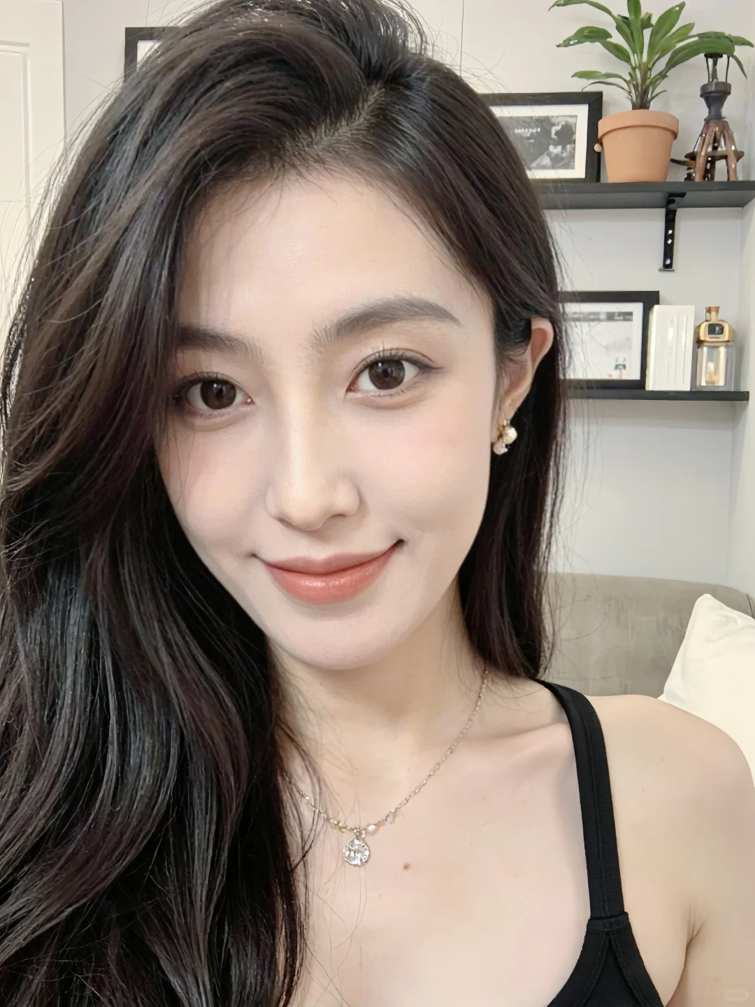 戴上眼镜感觉好像温柔姐姐~