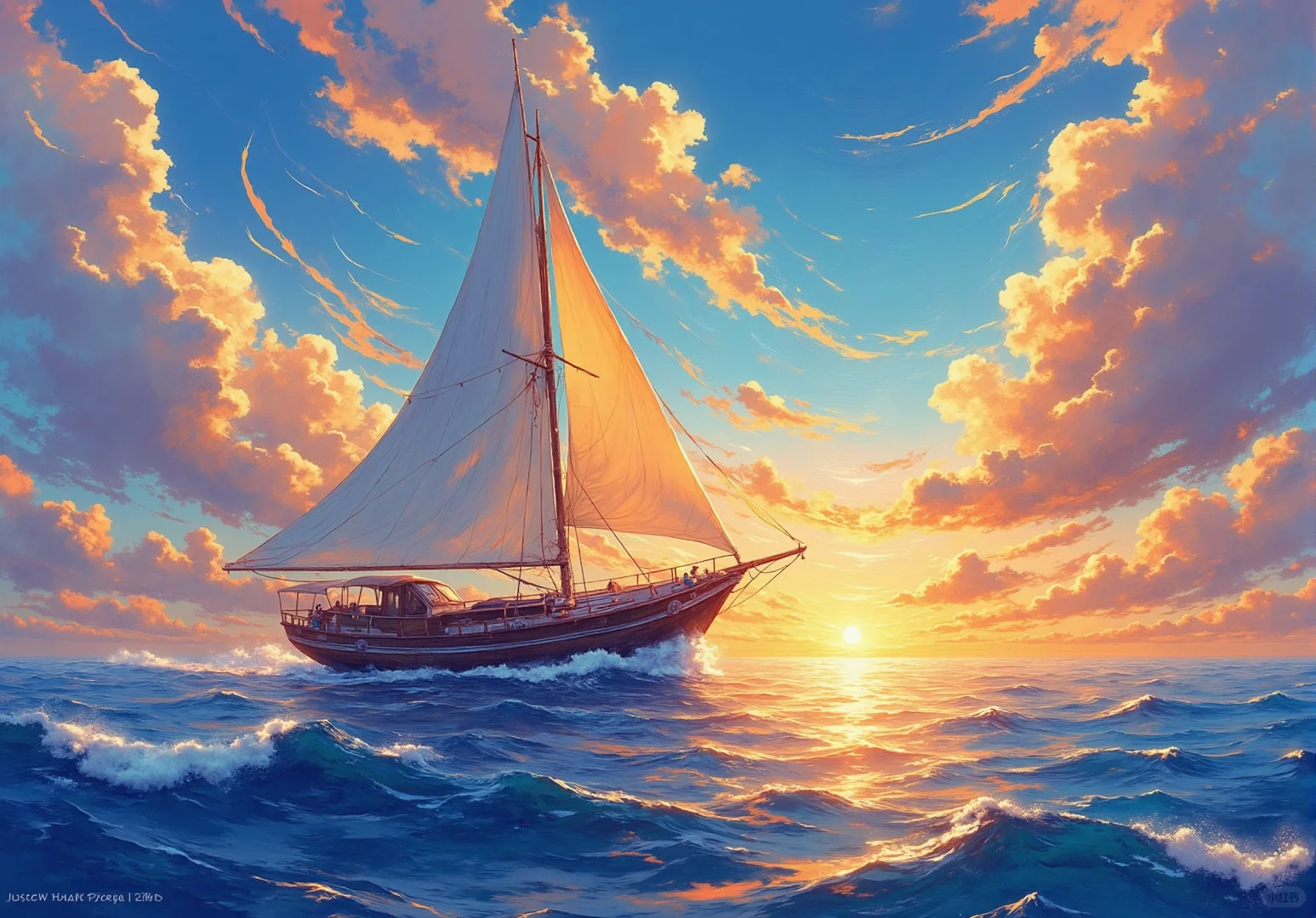 救命！海上风浪太大了，快来看看平板壁纸吧